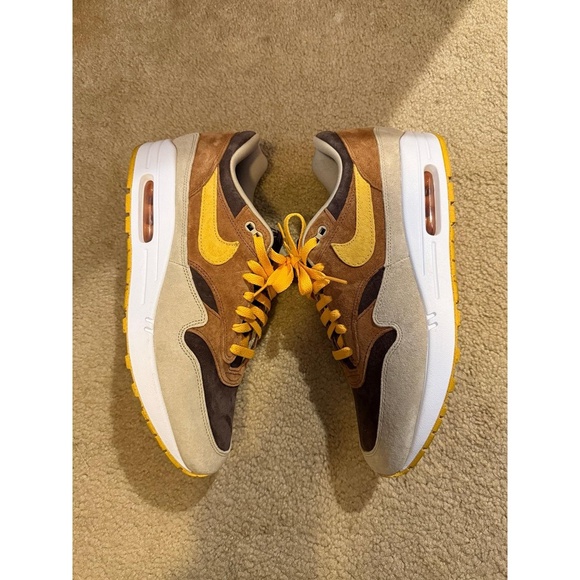 Nike Air Max 1 Premium Ugly Duckling Pecan Mens Size 12 - Picture 3 of 7